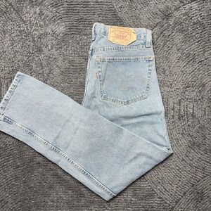 Vintage Levi's 501 OG Fit Jeans Mens 36x30 Light Wash Button Fly USA Made 00s